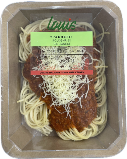SPAGHETTI ALLE VONGOLE 400gr. (RTS)
